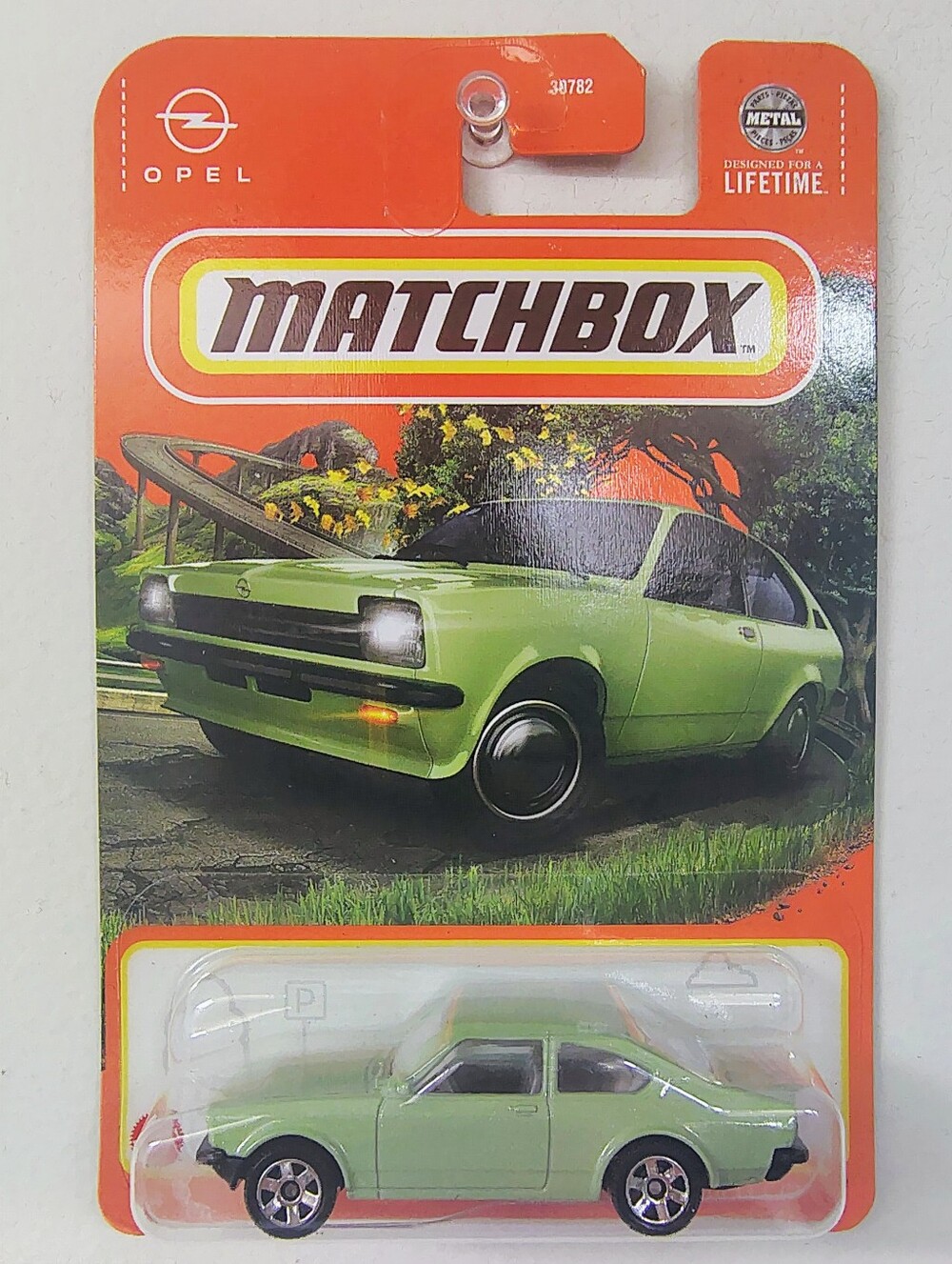 1975 Opel Kadett C GT/E Green Matchbox Diecast Car 40/100